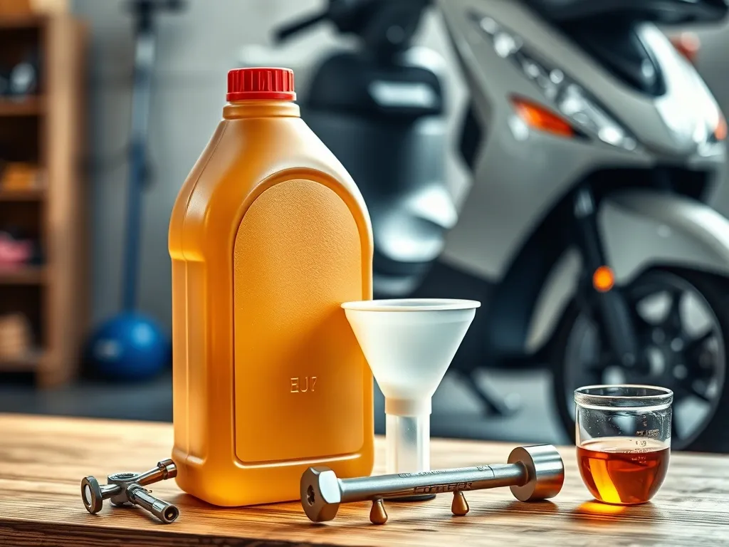 Olej do skutera 4t – jaki wybrać i jak często wymieniać?